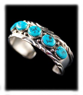 Child's Navajo Turquoise Bracelets