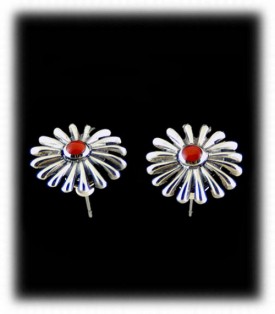 Coral Earrings from our giveaway program