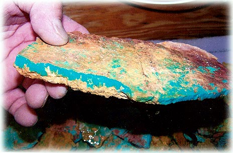 Turquoise Information - Crow Springs Turquoise - Curtesy of the Cordova Family