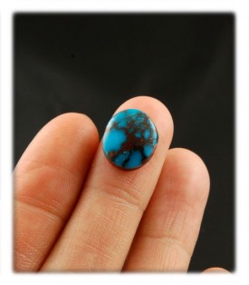 deep blue turquoise cabochons