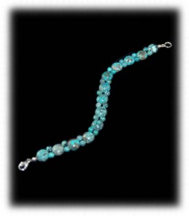 fancy turquoise beaded braclet