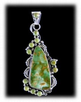 Fashion Green Turquoise Pendant