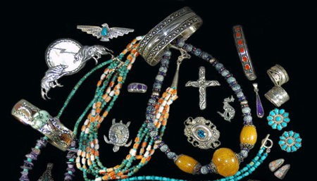 Turquoise Jewelry Collage - Awards