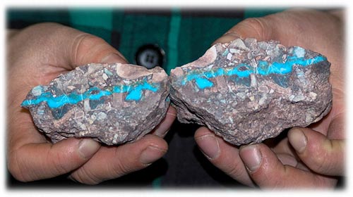 Genuine Turquoise from Bisbee Arizona