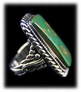 Manassa Turquoise Mens Ring