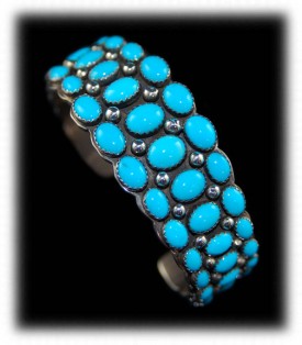 Handmade Navajo Cuff Bracelet - Native American Handmade Jewelry