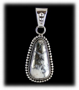 Silver Ore Handmade Jewelry Pendant