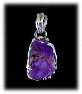 handmade Sugilite and Silver Jewelry