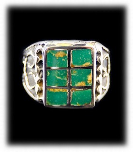 Free Battle Mountain Turquoise Ring