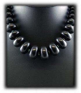 Black Jet Bead Necklace