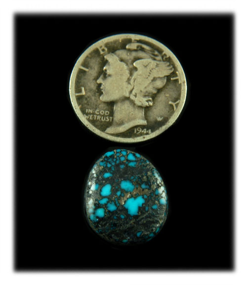 Lander Blue Turquoise Cabochon