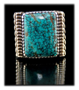 Mens Navajo Turquoise Rings