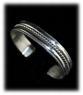 Mens Silver Bracellet - Silver Jewelry