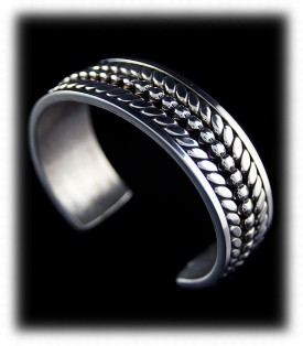 Mens Sterling Silver Bracelet - Silver Jewelry