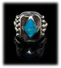 Mens Turquoise Rings Video