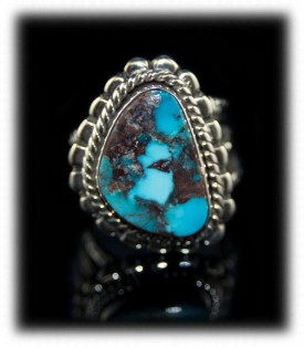 Mens Bisbee Turquoise Ring