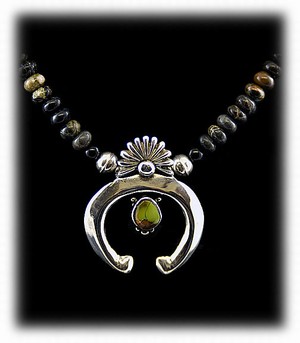 Navajo Naja Necklace - Jewelry by Durango Silver