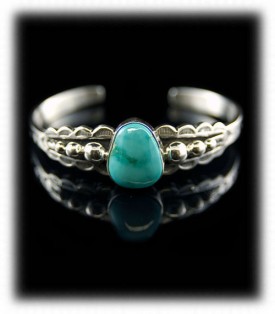 Blue Womens Turquoise Cuff Bracelet