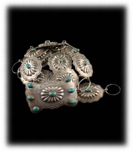 Ceremonial Style Navajo Turquoise Jewelry