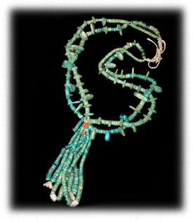 Antique Turquoise Necklace