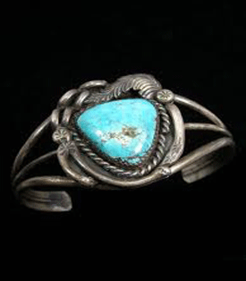 Older Indian Turquoise Bracelt