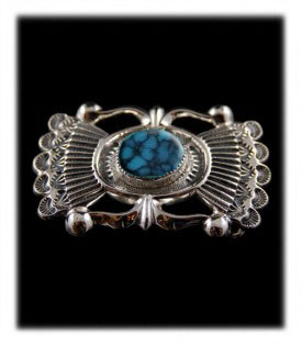 Paiute Turquoise Buckle