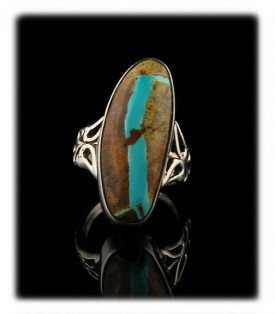 Ribbon Turquoise Jewelry Ring