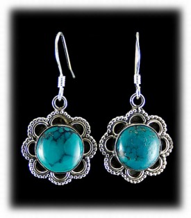 Fashion Dangle Turquoise Earrings