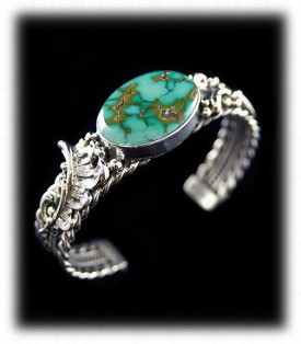 Royston Turquoise Cuff Bracelet