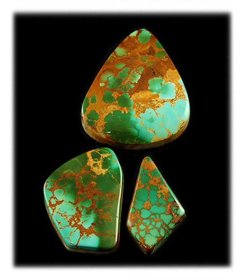 Blue / Green Royston Turquoise Gemstones