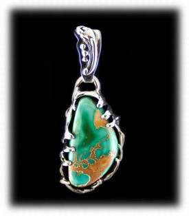 Royston Turquoise Pendant