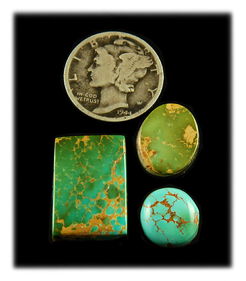 Royston Turquoise Cabochons