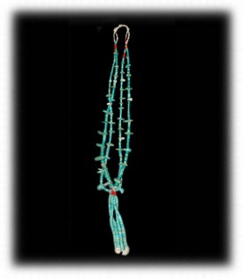 Santo Domingo Vintage Turquoise Beads