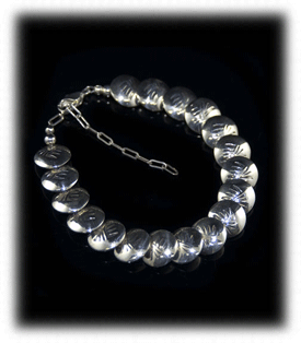 Silver Bead Bracelet Giveaway