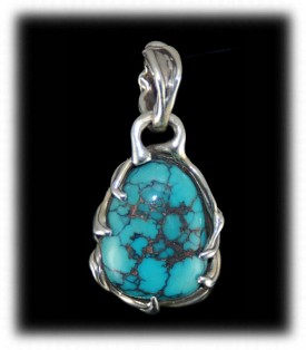 Silver Pendant by Crystal Hartman