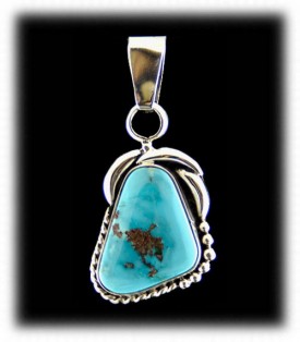 Authentic Silver and Turquoise Necklace