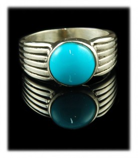 Sleeping Beauty Turquoise - An All American Mens Ring