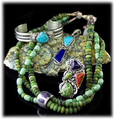 Green Turquoise Jewelry Information