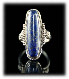 Lapis Sterling Silver Ring