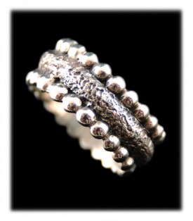 Sterling Silver Ring Band by Crystal Hartman