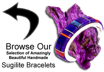 Native American Sugilite Jewelry