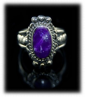 Hand Crafted Silver Jewelry - Sugilite Ring