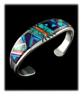 investment quality Navajo Inlay Bracelet