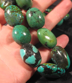 Tibetan Turquoise Beads