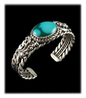 Tibetan Turquoise Bracelet