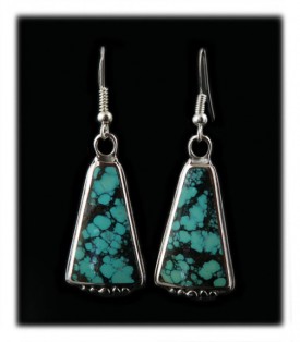 Tibetan Turquoise Earrings