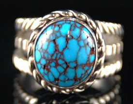 Silver Rings - Quality Turquoise Silver Rings