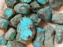 Stabilized Johnny Bull Mine Turquoise