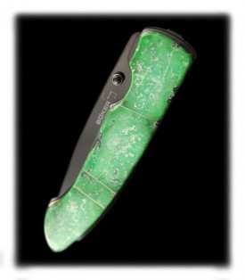 Orvil Jack Turquoise knife by Dave Kopek