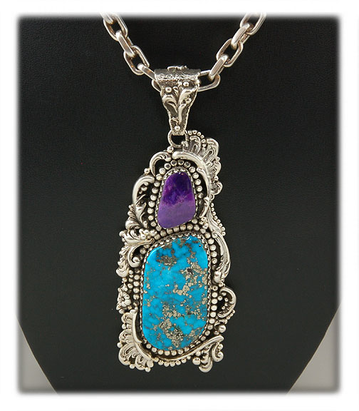 Morenci Turquoise Victorian Necklace